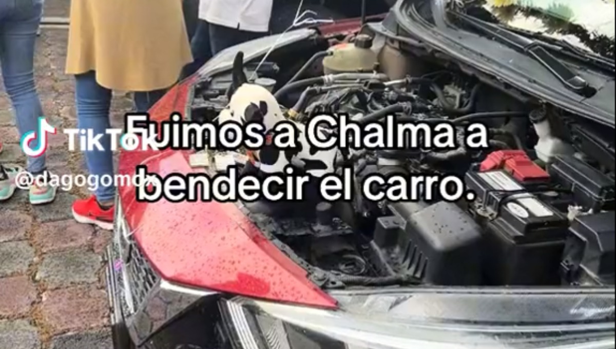 Bendiciones de carros en Chalma