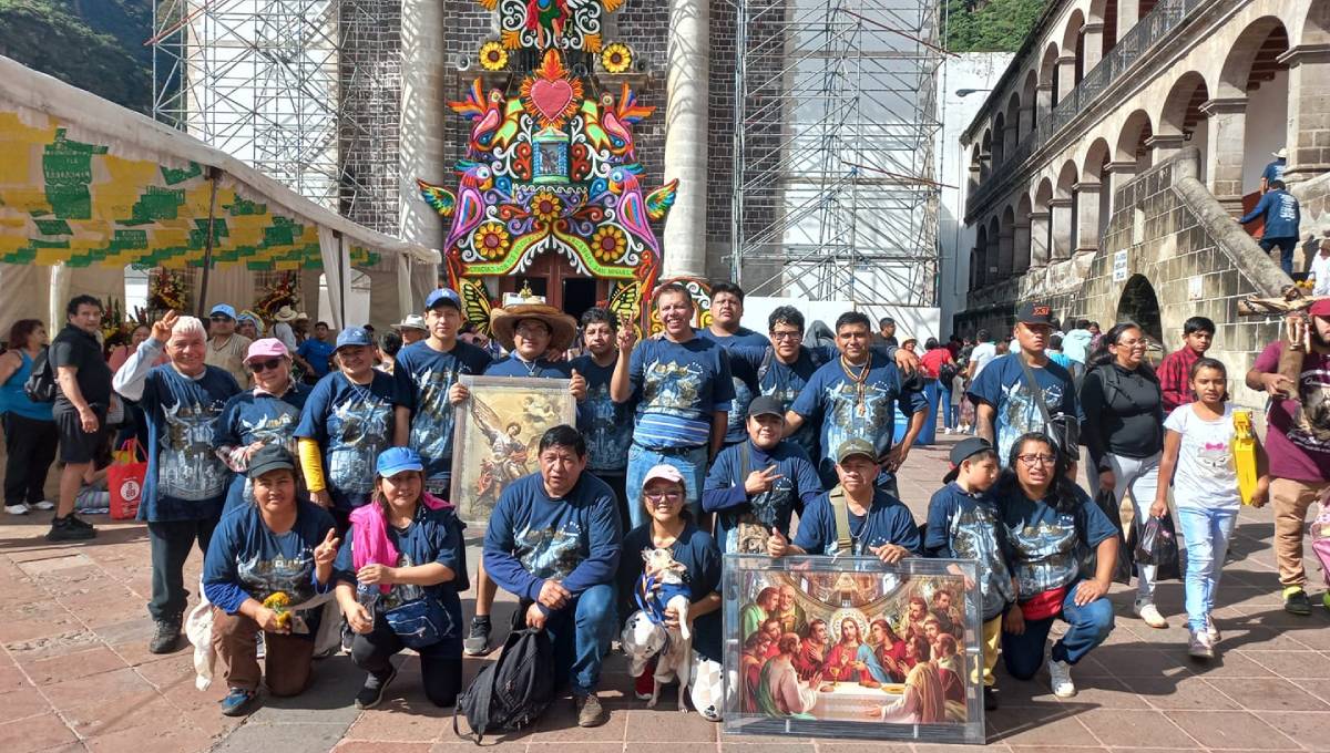 Peregrinos en Chalma