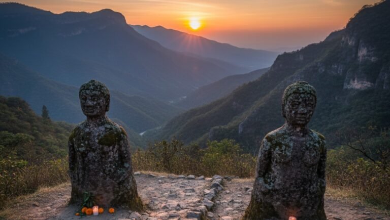 La leyenda más extraña de Chalma: dos compadres transformados en piedra