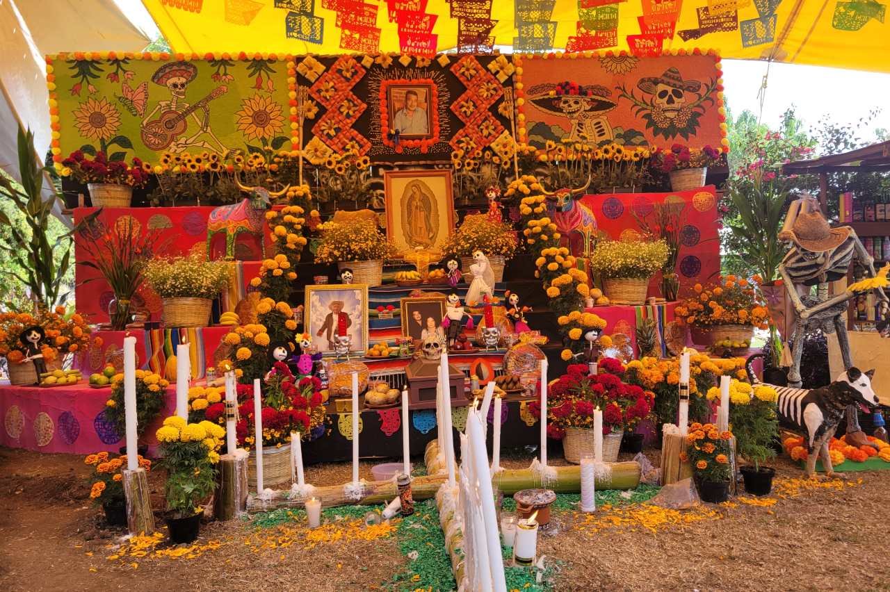 Ofrenda Monumental en Malinalco a los Nuevos Muertos