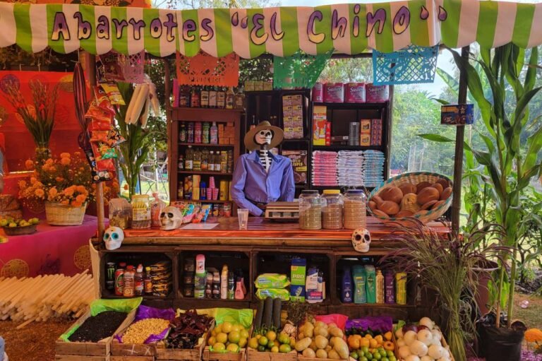 Ofrenda Monumental en Malinalco a los Nuevos Muertos