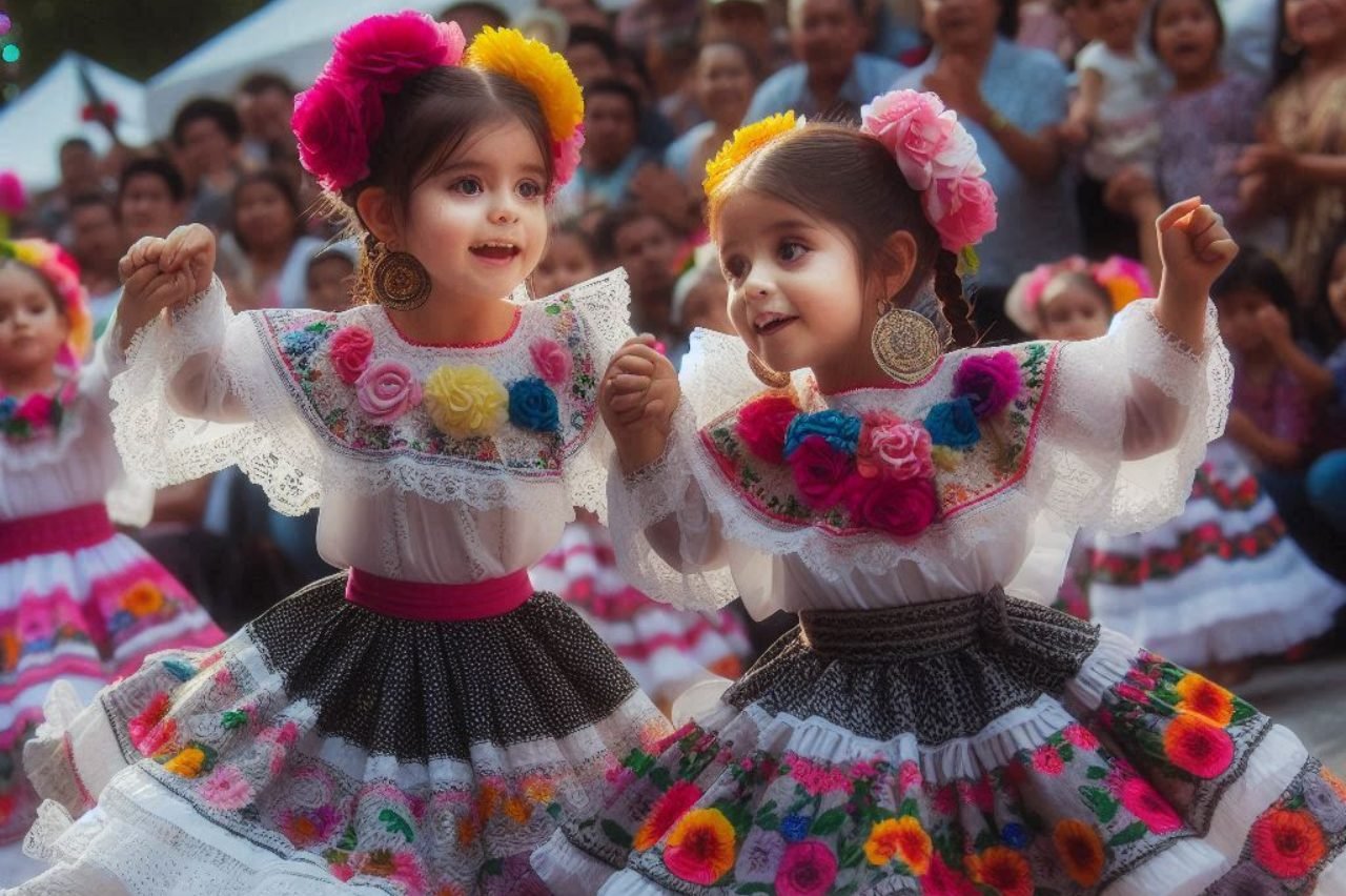 Niñas danzantes de Chalma