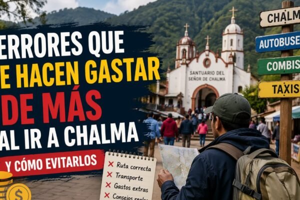 Errores que te hacen gastar de más al ir a Santuario del Señor de Chalma (y cómo evitarlos)