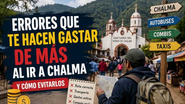 Errores que te hacen gastar de más al ir a Santuario del Señor de Chalma (y cómo evitarlos)